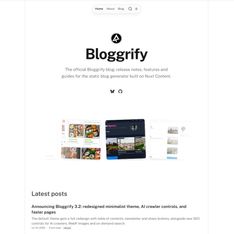 Minimalist theme